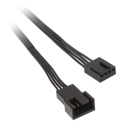Kolink 4-pin pwm verlängerung 30 cm - schwarz