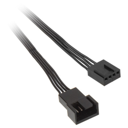 Kolink 4-pin pwm verlängerung 30 cm - schwarz