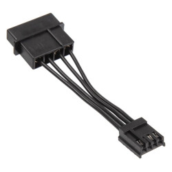 Cavo alimentazione kolink 4-pol-molex a floppy nero