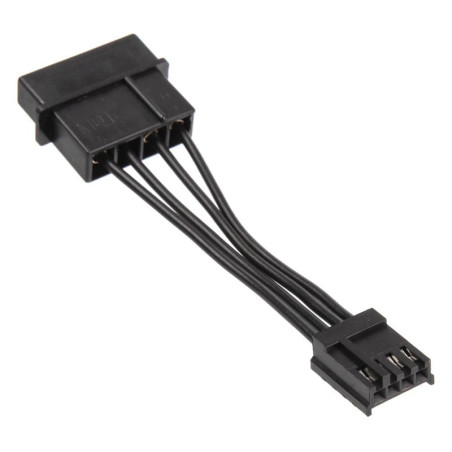 Cavo alimentazione kolink 4-pol-molex a floppy nero