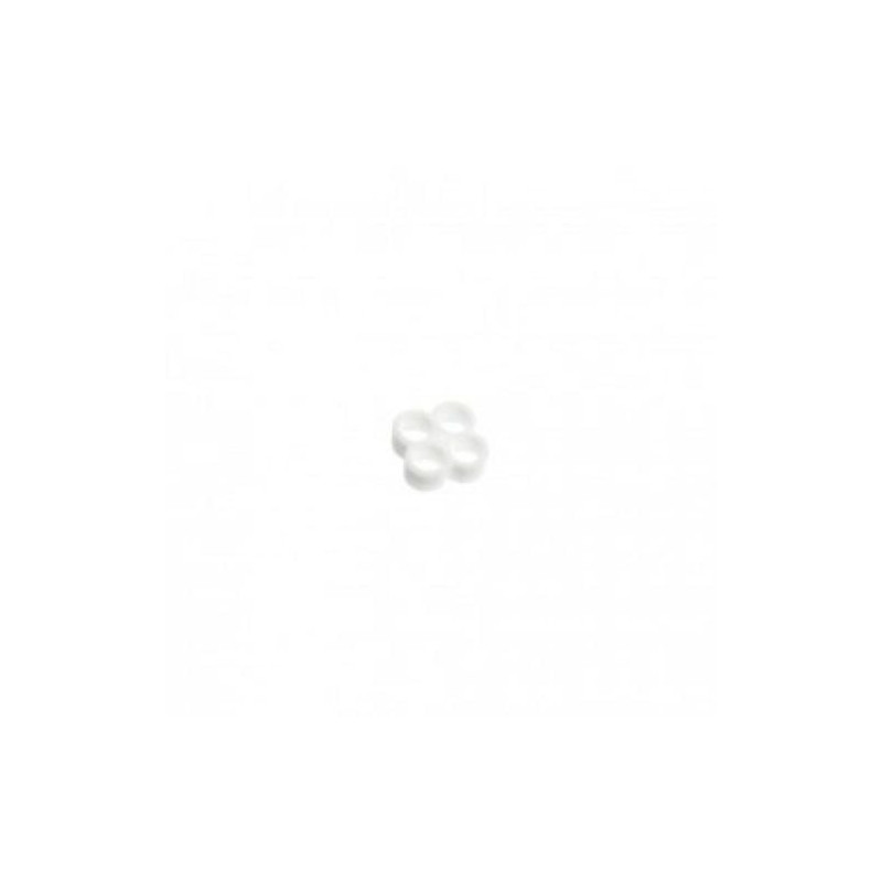 Fermacavi e22 4-slot stealth - bianco