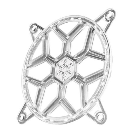 Griglia ventola 120mm silverstone bianco trasparente [sst-fg121]