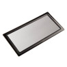 Filtro antipolvere demciflex per 240mm radiatoren nero/nero
