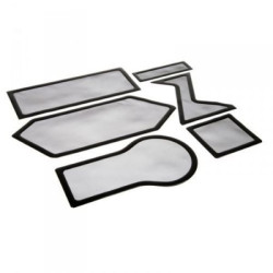 Filtro antipolvere demciflex set per zalman z9 nero/nero