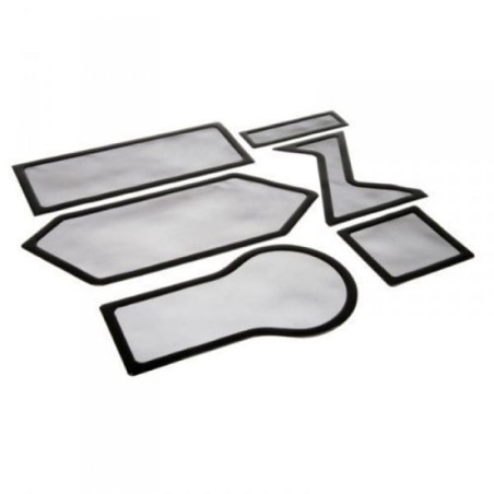 Filtro antipolvere demciflex set per zalman z9 nero/nero