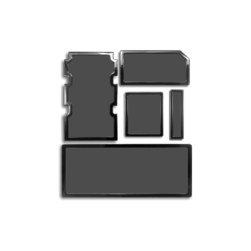 Filtro antipolvere demciflex set per corsair obsidian 750d nero/nero