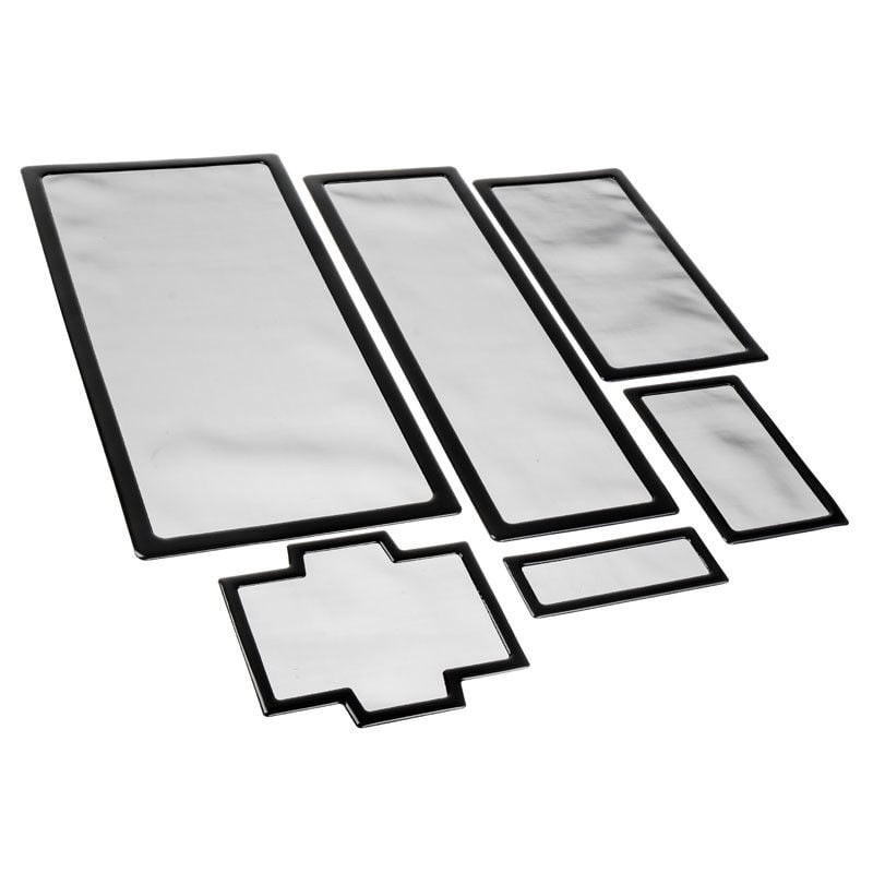 Filtro antipolvere demciflex set per fractal design r5 nero/nero