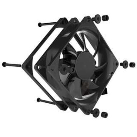 Ventola 80x80mm noiseblocker blacksilent pro fan p-1