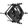 Ventola 80x80mm noiseblocker blacksilent pro fan p-1
