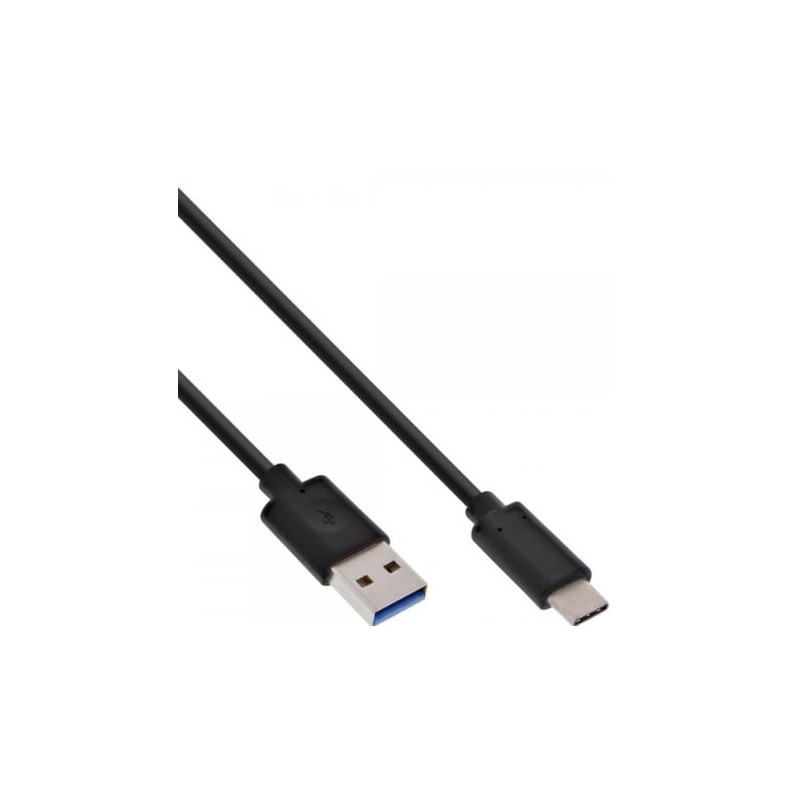 Cavo inline usb 3.1 type-c a type a m/m 2m nero [35712]