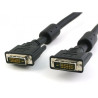 Cavo techly dvi-d dual-link m/m con ferrite 15m nero [icoc-dvi-8115f]