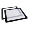 Filtro antipolvere demciflex 140x140mm nero/bianco