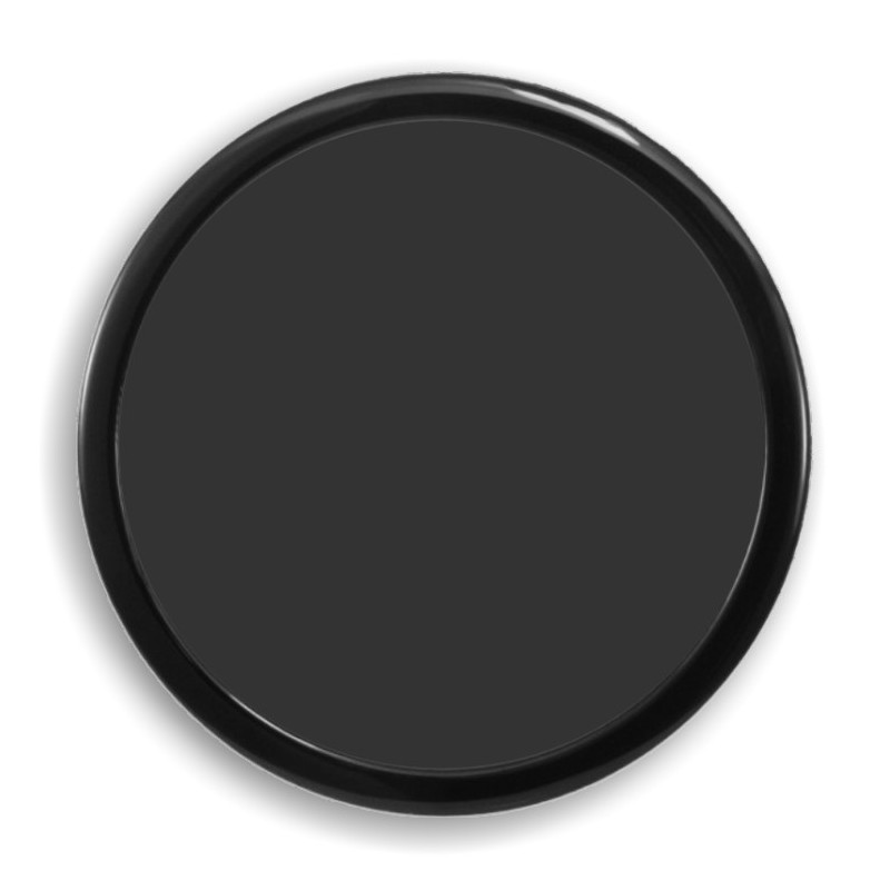 Filtro antipolvere demciflex 200mm tondo nero/nero