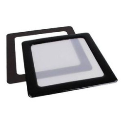 Filtro antipolvere demciflex 80x80mm nero/bianco