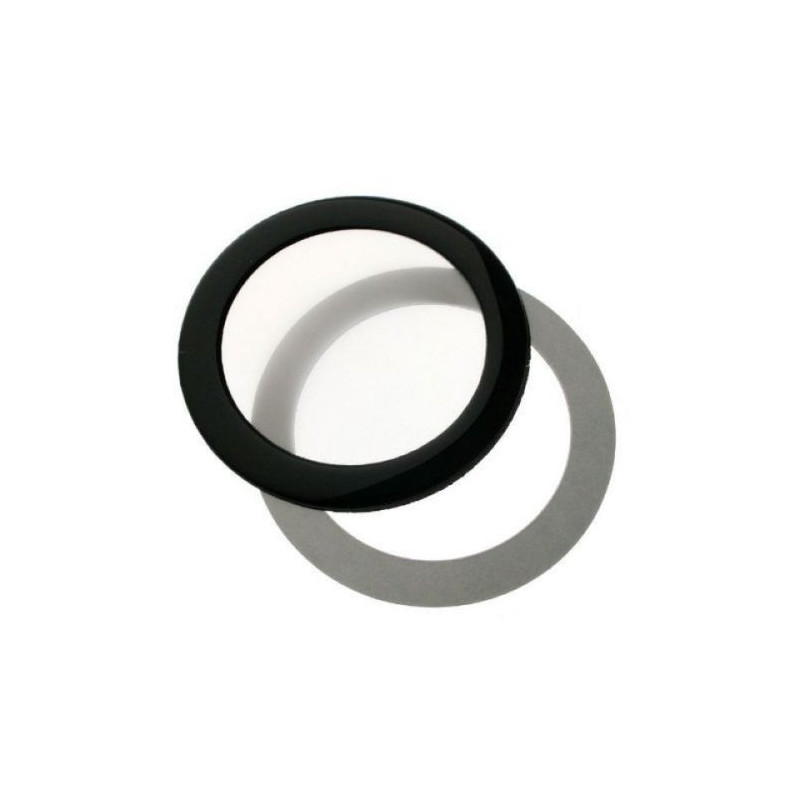 Filtro antipolvere demciflex 80mm tondo nero/bianco