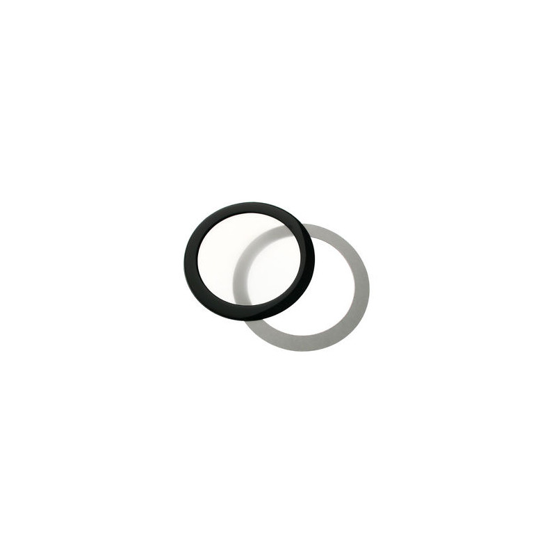 Filtro antipovlere demciflex 92mm tondo nero/bianco