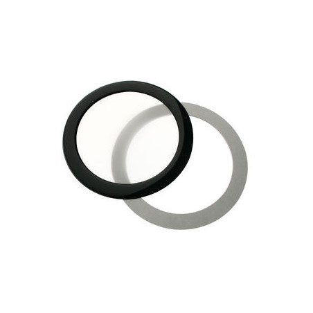 Filtro antipovlere demciflex 92mm tondo nero/bianco