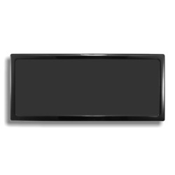 Filtro antipolvere demciflex corsair air 540 frontale nero/nero