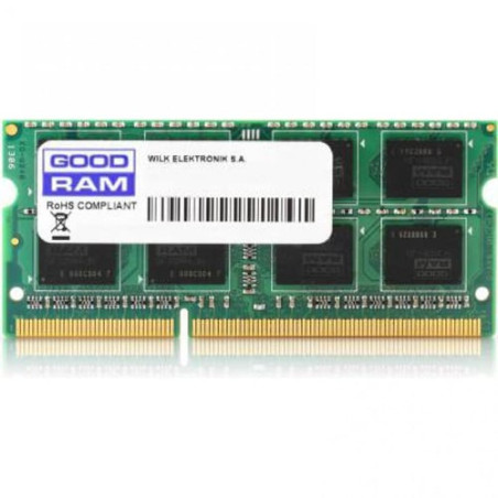 Ram so-dimm ddr3 4gb goodram 1600 cl11 1,35v single rank [gr1600s3v64l11s/4g]