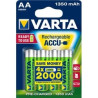 Pila varta ricaricabile stilo 1350mah 4 pezzi 56746.04