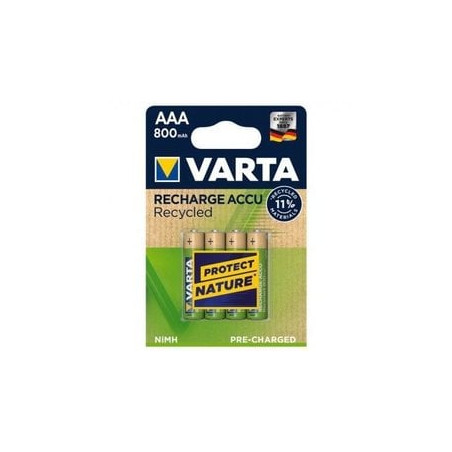 Pila varta ricaricabile mini stilo 800mah 4 pezzi 56813