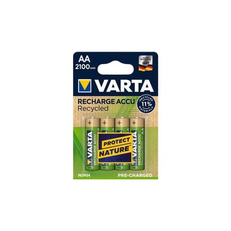 Pila varta ricaricabile stilo 2100 mah 4 pezzi 56816