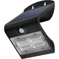 Lampada solare led a muro goobay 3,2w ip65 con sensore di movimento