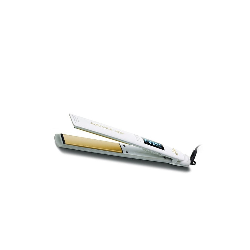 Piastra lisciante elegance argan - bianco - gama [gi0201]