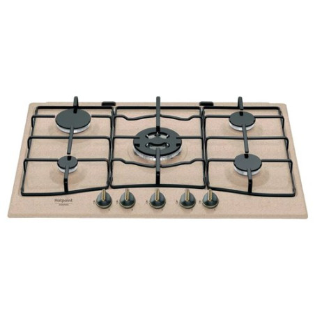 Piano cottura hotpoint 75cm 4+1t avena tradizione