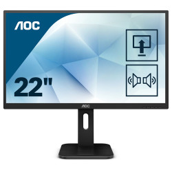 Monitor led 21.5" aoc p1 22p1d full hd 1920x1080p 2ms classe