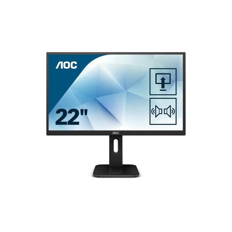 Monitor led 21.5" aoc p1 22p1d full hd 1920x1080p 2ms classe