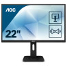 Monitor led 21.5" aoc p1 22p1d full hd 1920x1080p 2ms classe