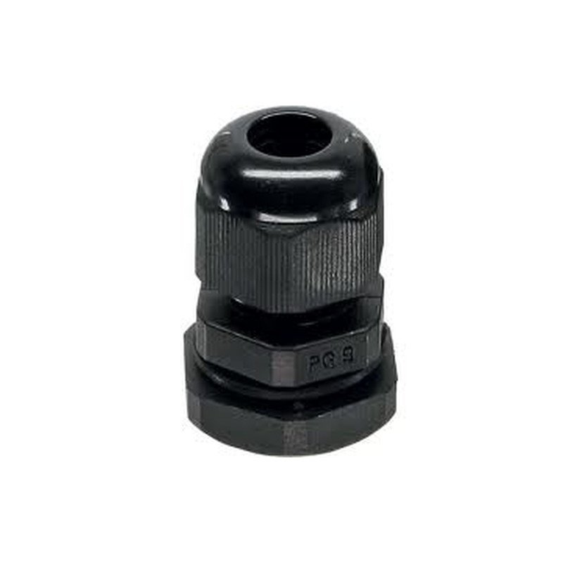 Passacavo inline ip68 con controdado pg 13.5, nylon, 6-12mm,