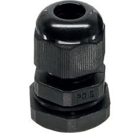 Passacavo inline ip68 con controdado pg 13.5, nylon, 6-12mm,