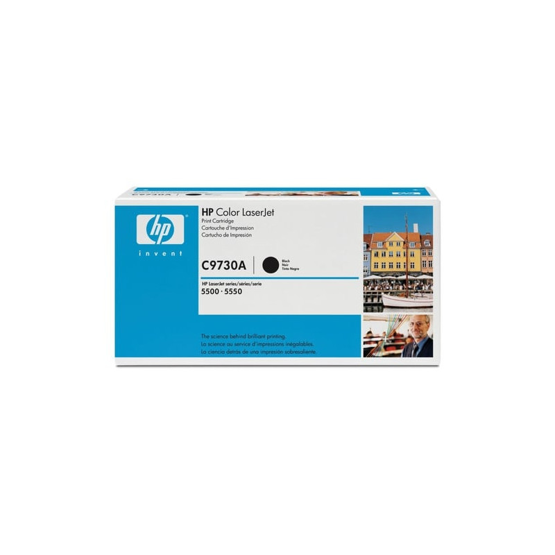 Toner hp c9730a smart per lj 5500 nero 13000 pagine [c9730a]