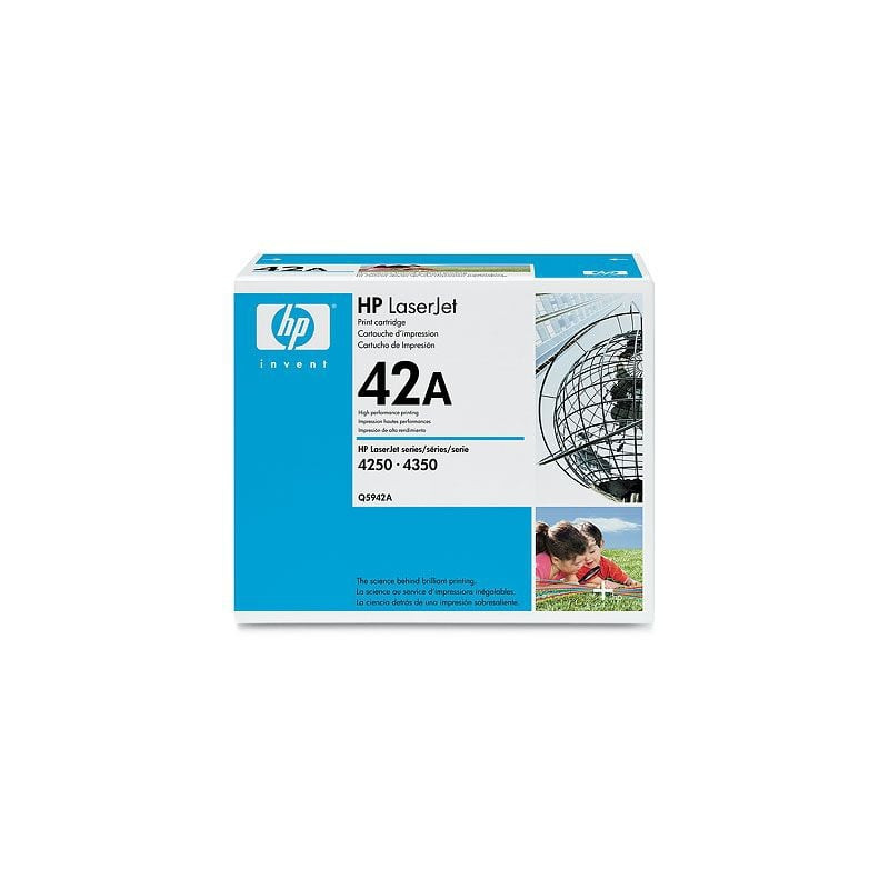 toner hp q5942a smart per lj 4250/4350 nero 10000 pagine [q5942a]