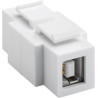 Adattatore goobay keystone usb2.0 a/b installabile in entrambi i