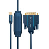 Cavo clicktronic mini displayport (thunderbolt) a dvi-d 24+1