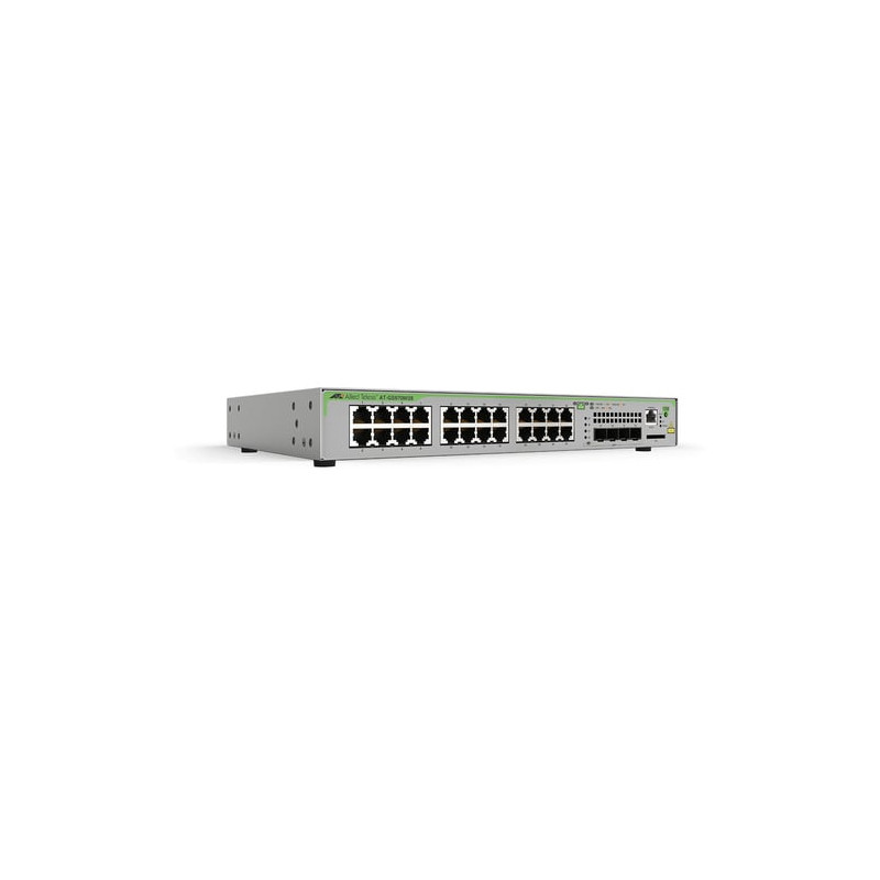 Switch allied telesis l3 con 16x 10/100/1000 poe [at-gs970m/28ps-50]