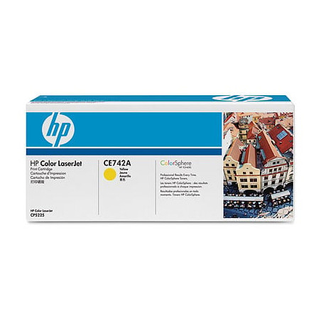 Toner hp giallo 5220 [ce742a]