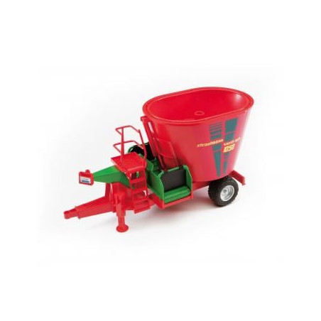 Bruder spielwaren 02127 rimorchio mixer per foraggio verti-mix1050