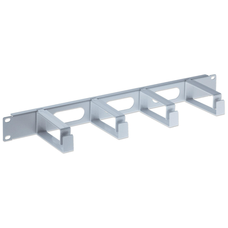 Pannello passacavi intellinet 19'' 4 anelli in plastica 1u