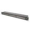 Pannello patch digitus 1u 24-porte cat6a schermato nero [dn-91624s-ea-b]