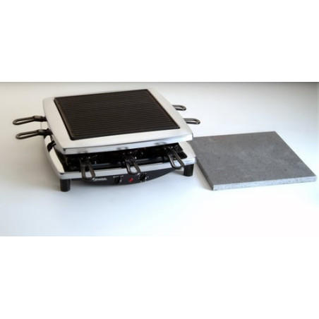 Set per raclette rc 3 plus chrome [621300]