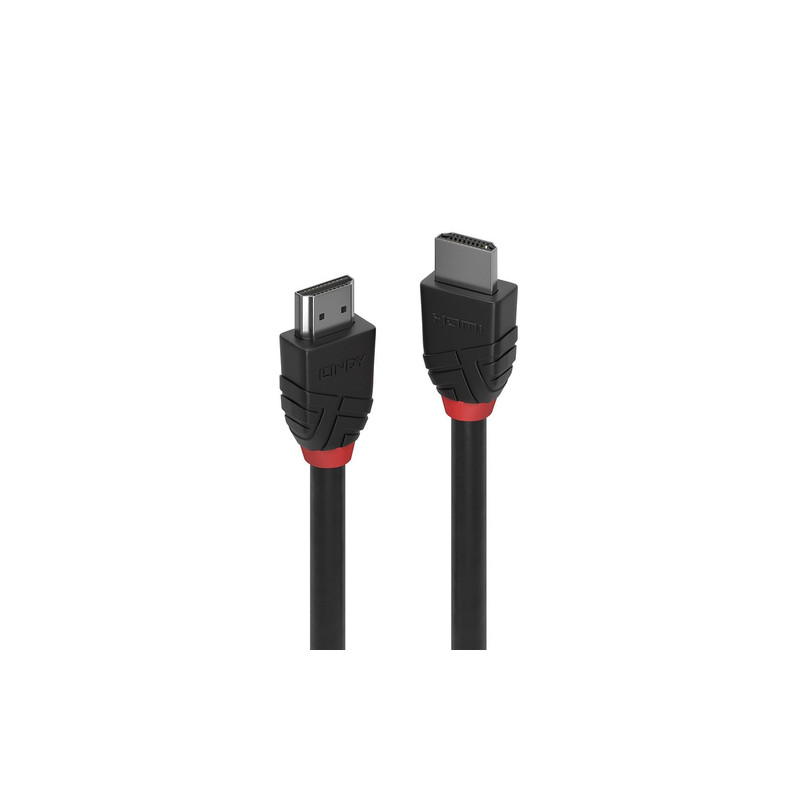 Cavo lindy hdmi 2.0 high speed black line m/m 2m [36472]