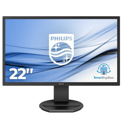 Monitor led 21.5" philips 221b8lheb full hd 1920x1080p 1ms classe