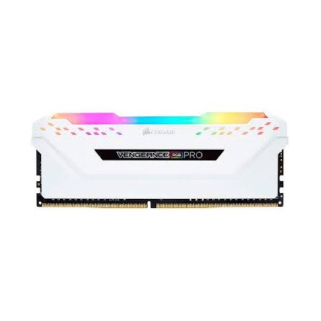 Ram dimm ddr4 16gb corsair vengeance pro 2x8gb 3200mhz cl 16 bianco