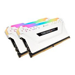Ram dimm ddr4 16gb corsair vengeance pro 3600mhz 2 x 8gb bianco [cmw16gx4m2c3600c18w]