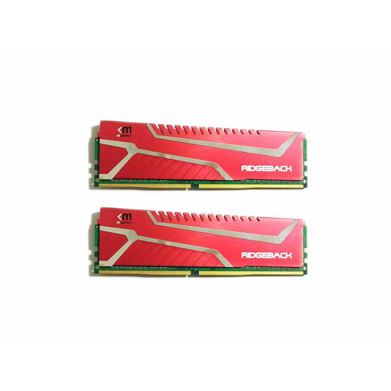 Kit ram dimm ddr4 32gb mushkin ridgback 2x16gb 2800 mhz cl 17 rosso