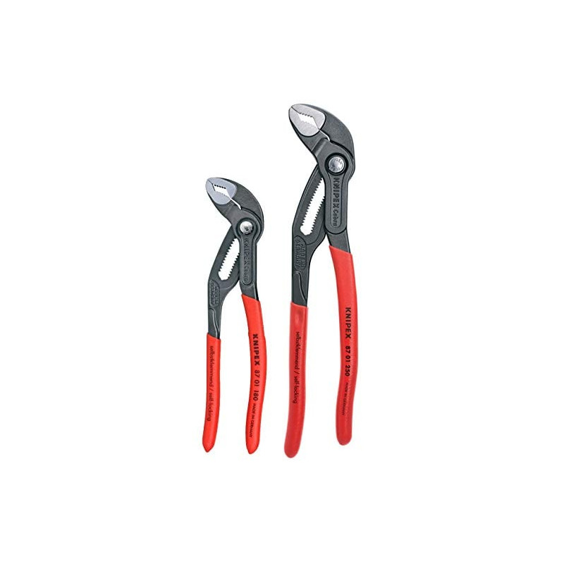 Set pinze knipex cobra 003120v01, 2 pezzi [00 31 20 v01]